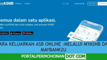 Maybank2u asb online cara keluarkan ASNB Investment