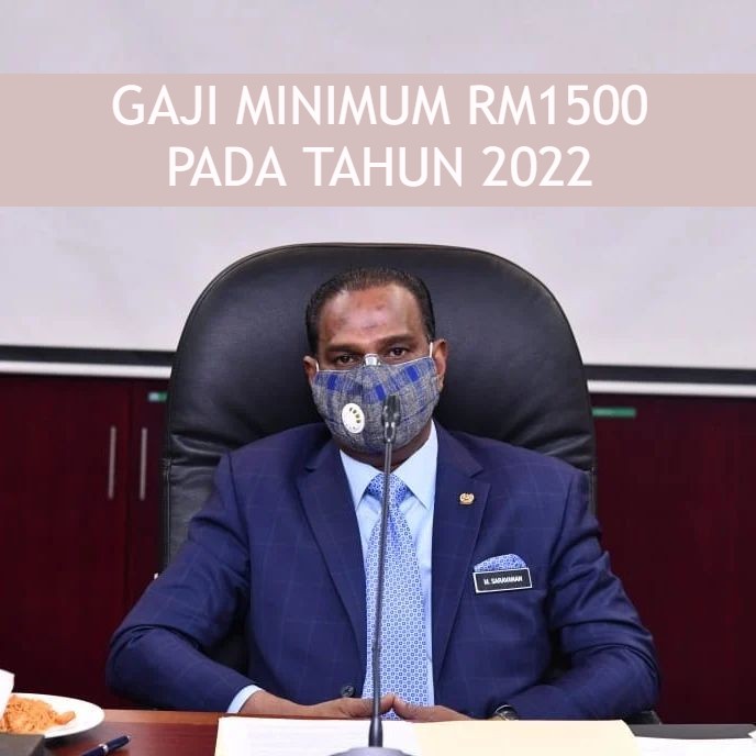 Kadar gaji minimum 2022